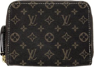 Louis Vuitton Monogram Idylle Brown Fusain Monogram Idylle Coin Purse/Coin Case (Pre-Owned)