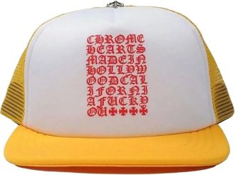 Chrome Hearts Cappello Eyechart - Giallo