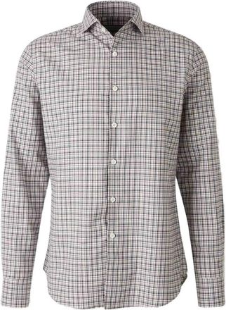 Canali Camicia con colletto classico - Grigio