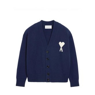 Ami Cardigans, male, Blue, Size: XL ADC Cardigan