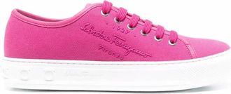 Ferragamo Ferragamo Logo-Embossed Low-Top Sneakers