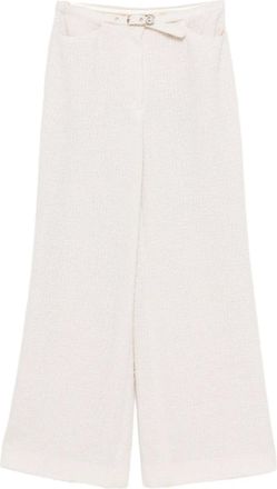 Chanel Pantaloni in tweed - Toni neutri