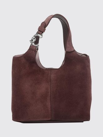 Coccinelle C-Easy Leather and Suede Mini Bag with Removable Inner Pouch