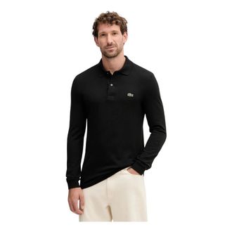 Lacoste Heren, Tops, Zwart, Maat: XL Katoen