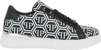 Philipp Plein Sneakers in Pelle Nappa con Monogramma Maxi - - Shoes - unisex - Multicolore - 43 EU