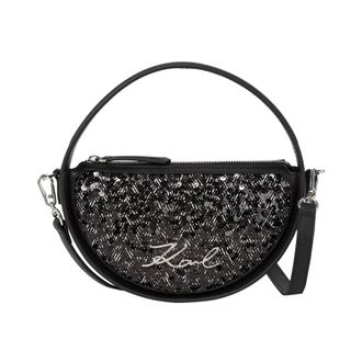 Karl Lagerfeld Mini Bags, female, Black, Size: ONE SIZE K/Autograph Top Handle