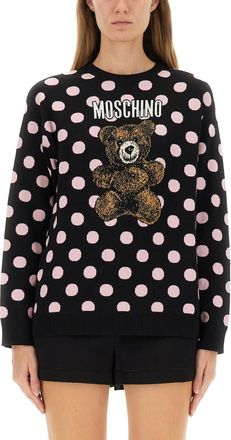 Moschino teddy Polka Dots Sweater