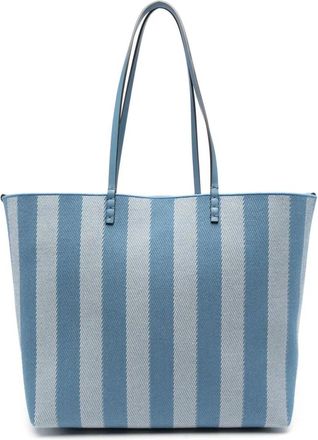 Fendi Blue Roll Large Tote