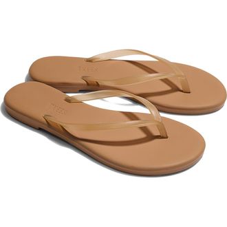 Tkees Aqua Waterproof Flip Flop in Sand at Nordstrom, Size 10