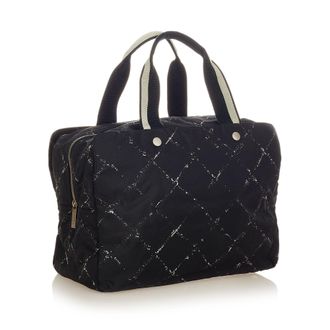 Chanel Old Travel Line Nylon Handbag