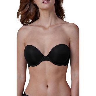 Skarlett Blue Goddess Convertible Strapless Bra in Black at Nordstrom, Size 34Ddd