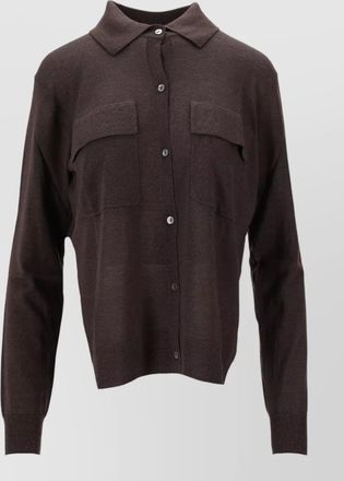 Parosh cashmere wool silk cardigan