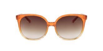 Linda Farrow MATTHEW WILLIAMSON MW52 C3 Womens Sunglasses Orange Size 58