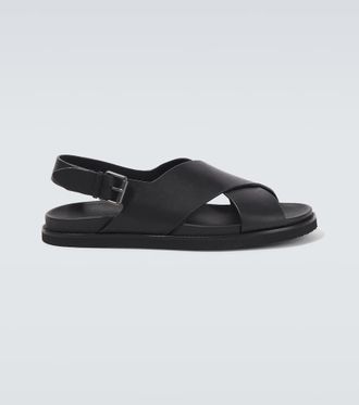Polo Ralph Lauren Zane leather slingback sandals