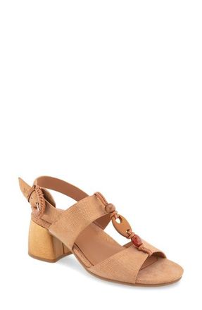 Gentle Souls Miracle Slingback Sandal in Saffron Leather at Nordstrom, Size 8.5