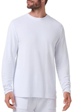 Travis Mathew Beach Club Crewneck Sweatshirt in White at Nordstrom, Size X-Large