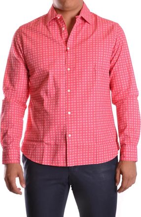 Altea Overhemd - Heren - Casual Overhemden - Roze - L - Katoen - Overhemden