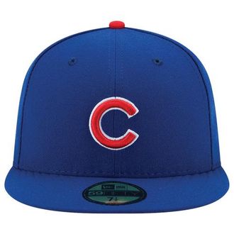New Era Womens Chicago Cubs Cubs 59Fifty Authentic Cap - Adult Royal/Red/White Size 6 7/8