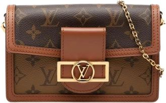 Louis Vuitton Pre-owned Dauphine Crossbody Tas - Dames - Vintage Schoudertas - Bruin - ONE Size - Vintage