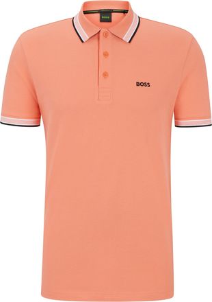 HUGO BOSS Boss Paddy Poloshirt Open Rood