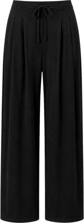 Mixray Dames Hoge Taille Wijde Jersey Broek