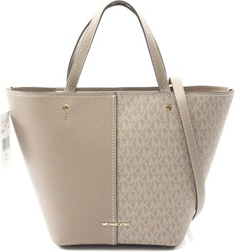 Michael Kors Flora Large Tote Bag Leather PVC