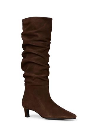 Alohas Womens Boots Kalila Suede Brown