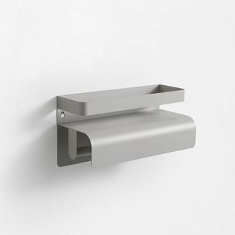 TFT Home Furniture Estante con portarrollos de cocina TOON blanco