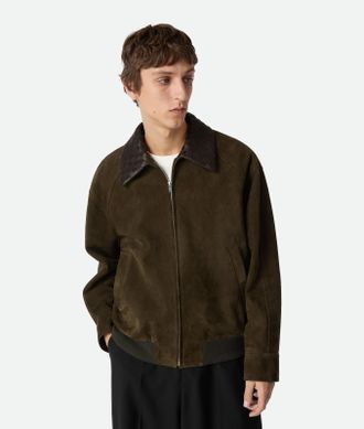 Bottega Veneta Giacca In Suede - Bottega Veneta