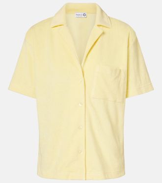 Hunza G Resort cotton terry shirt