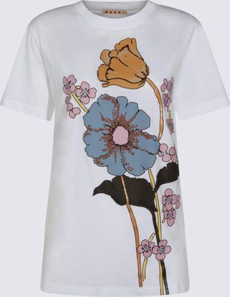 Marni T-Shirts And Polos Lily White-Donna