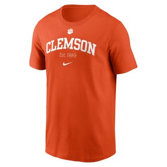 Nike Clemson Academic Arch Nike Mens College T-Shirt in Orange | N19989MCLN-7PJ