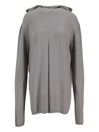 Rick Owens long-sleeve hoodie - Grey