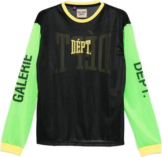 Gallery Dept. T-shirt a maniche lunghe con stampa - Nero