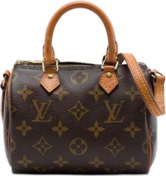 Louis Vuitton Pre-owned Nano Speedy - - Pre-owned - Donna - Marrone - ONE SIZE