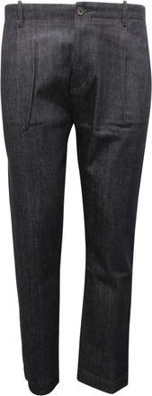 Nine In The Morning Broeken, Heren, Blauw, L, Denim, Straight Jeans