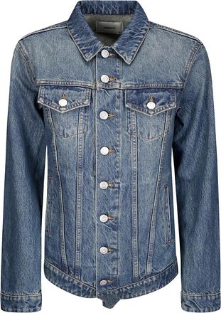 Coperni Giacca denim in cotone - Blu