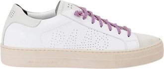 P448 Thea Sneaker - Dames - Schoenen - Wit - Maat: 36 EU Zijde