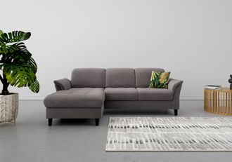 Sit&more Ecksofa »Maggiore L-Form« wahlweise mit Kopfteilverstellung, Bettfunktion und Bettkasten