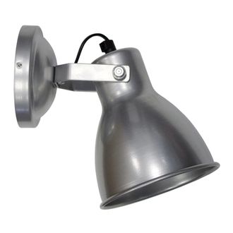 Tosel Aplique de pared metal Alt.175cm aluminio ;Pantalla: blanco