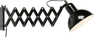 Markslöjd Riggs Tarea de pared de domo extraíble ajustable negro - Markslojd