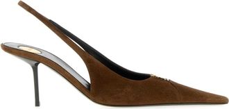 Saint Laurent Schoenen, Dames, Bruin, 40 EU, Leer, Babylone 75 Pump