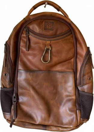 StS Ranchwear Womens Tucson Leather Backpack In Brown