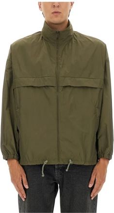 Saint Laurent Blouson Sport Non Do - Heren - Zomerjassen - Groen - 2XL - Polyester - Jassen