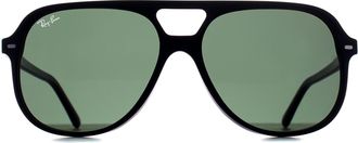 Ray-Ban Square Mens Black G-15 Green RB2198 Bill - One Size