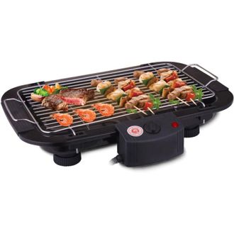 OEM Ardes - Parrilla El&eacute;ctrica Port&aacute;til Sin Humo De 2000 W Para Balc&oacute;n, Interior O Exterior, Color Negro