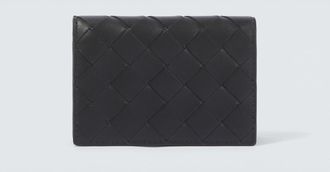 Bottega Veneta Intrecciato leather card holder