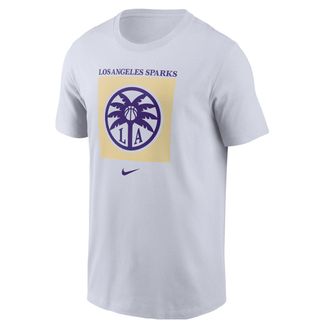 Nike Los Angeles Sparks Nike Mens WNBA T-Shirt in White | M11332WLAS-WHT