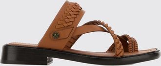 Burberry Sandalo Baez in pelle intrecciata