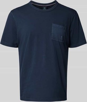 Lerros T-Shirt mit Rundhalsausschnitt in Dunkelblau, Gr&ouml;&szlig;e XL